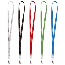 MagCable 2in1 flat lanyard - weiß